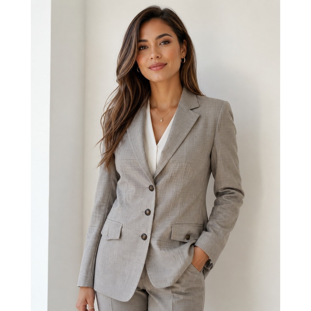 ESCADA Jacket Blazer Designer Coat Size 16-18 Womens Heritage